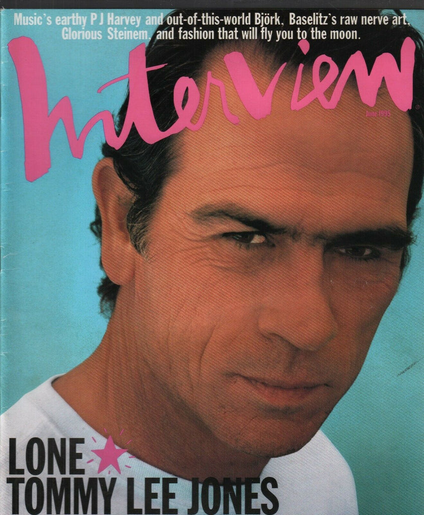 Interview June 1995 Tommy Lee Jones PJ Harvey Bruce Weber 090419AME