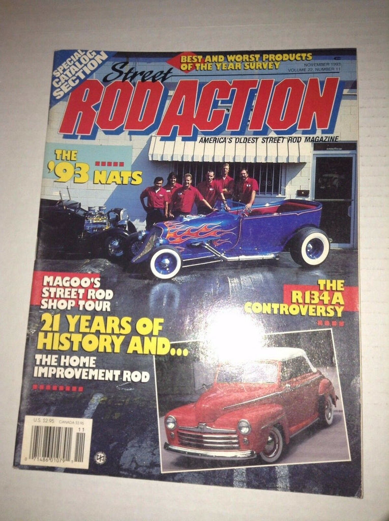 Rod Action Magazine '93 Nats R134A Controversy November 1993 032817NONRH