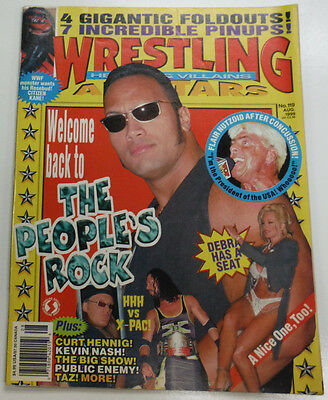 Wrestling All Stars Magazine The Rock & Ric Flair August 1999 082814R