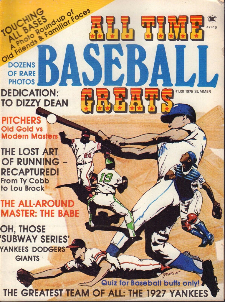 All Time Baseball Greats Magazine Summer 1975 071817nonjhe