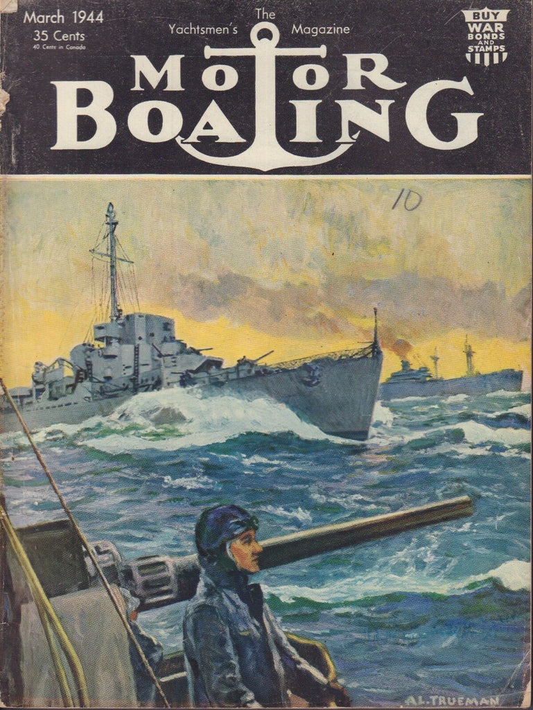 Motor Boating March 1944 Boat Handling, Postwar Motor 050817nonDBE