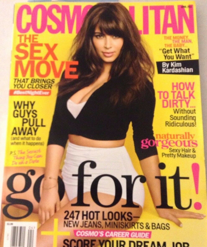 Cosmopolitan Magazine Kim Kardashian April 2013 NO ML 072617nonrh2
