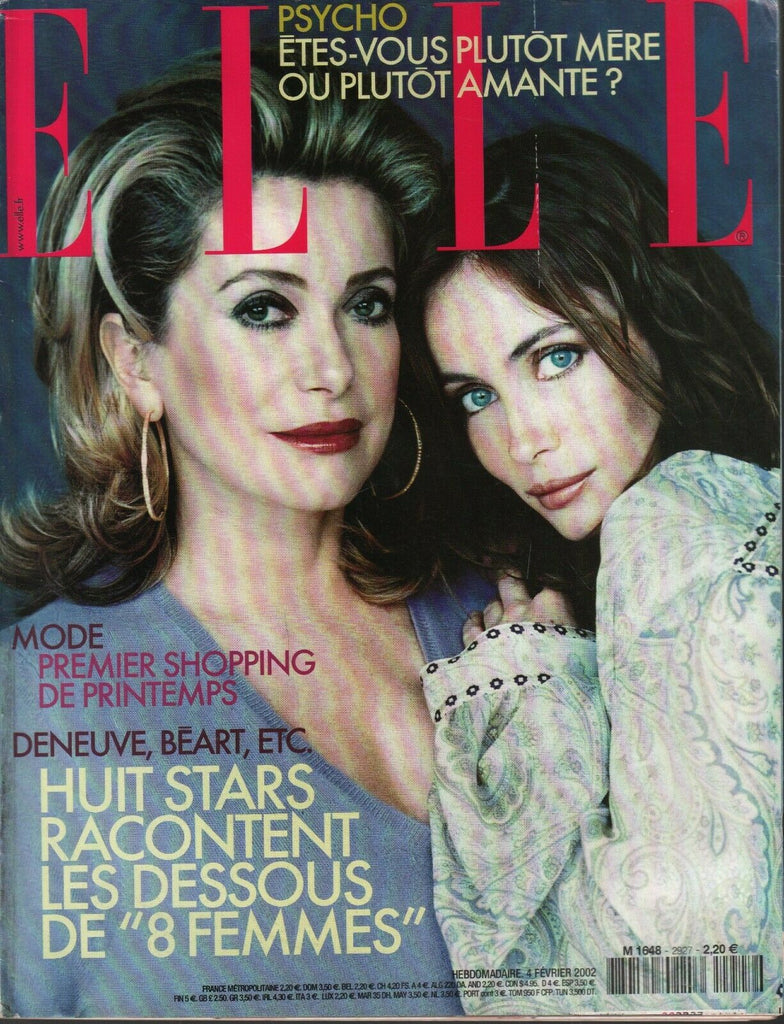 Elle French Fashion Magazine February 4 2002 Pierre Bourdieu 100820ame