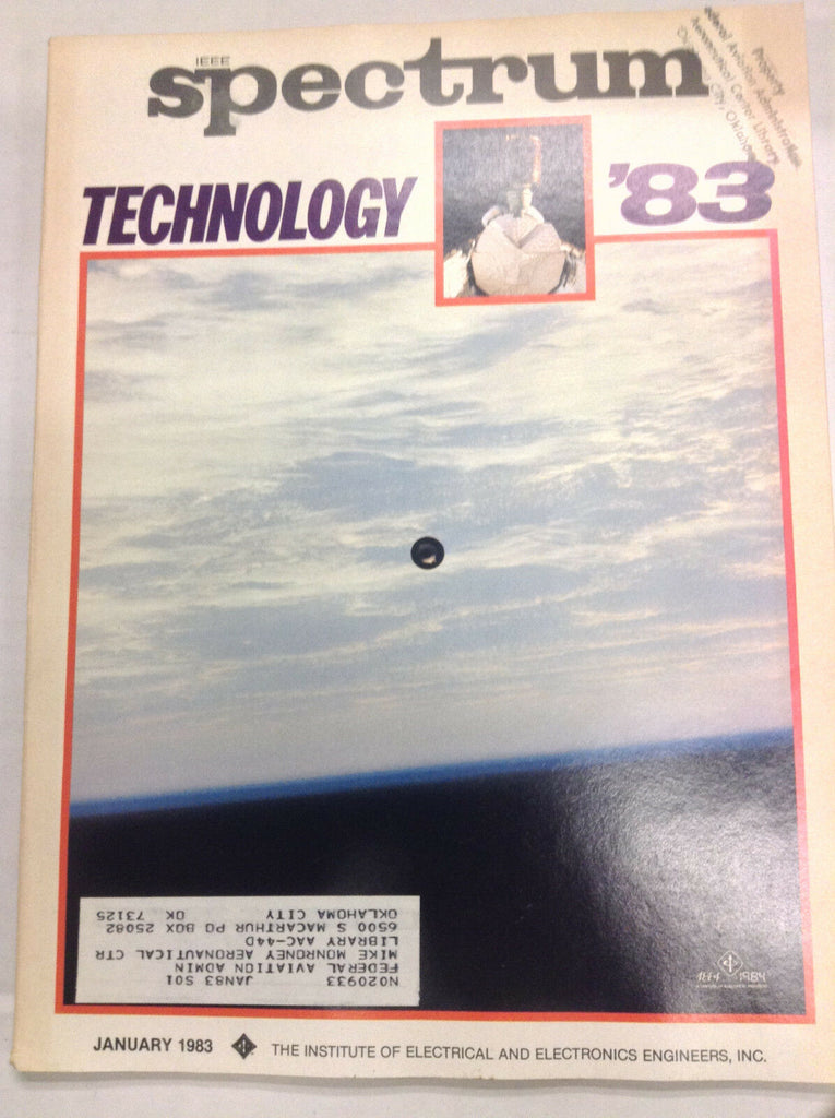 IEEE Spectrum Magazine Technology '83 January 1983 FAA 042617nonr