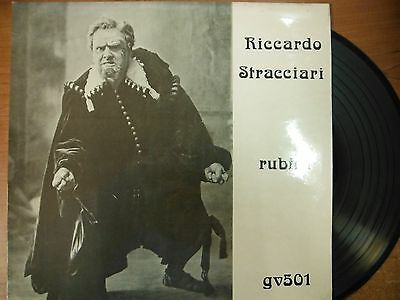 33 RPM Vinyl Riccardo Stracciari The Rubini Collection GV501 012615SM