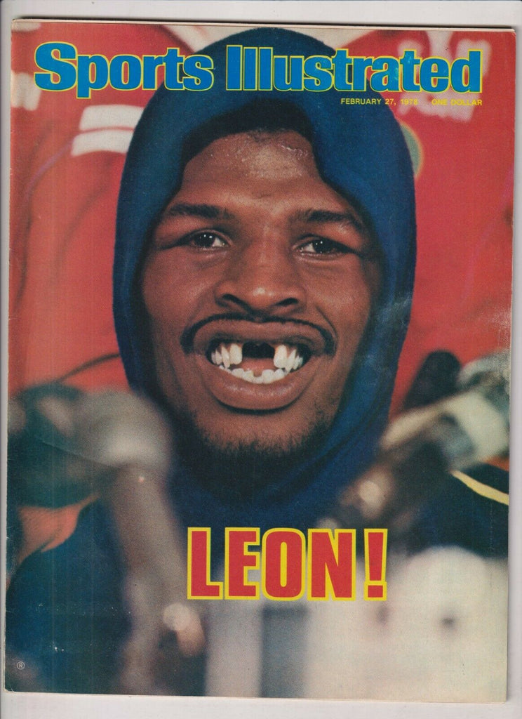 Sports Illustrated Leon Spinks February 27, 1978 022620nonr