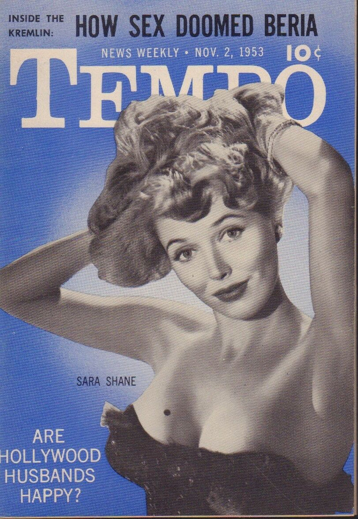 Tempo Digest November 2 1953 Sara Shane Cheesecake Pin Up 091218AME2