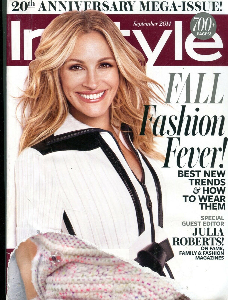 In Style Magazine September 2014 Julia Roberts EX No ML 122116jhe