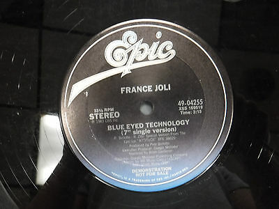 FRANCE JOLI BLUED EYED TECHNOLOGY 7" VERSION 33RPM 033116 TLJ