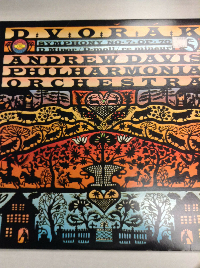 DVORAK Symphony No.7 In D Minor Andrew Davis Philharmonia 36684 33RPM 030617RR