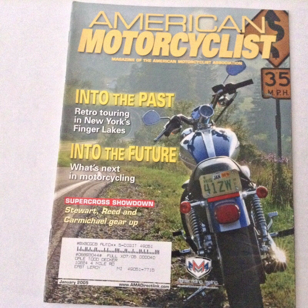 American Motorcyclist Magazine Harley Davidson WLA January 2005 061617nonrh