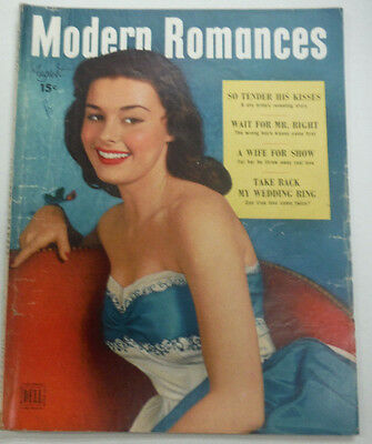 Modern Romances Magazine Wait For Mr Right August 1951 070315R