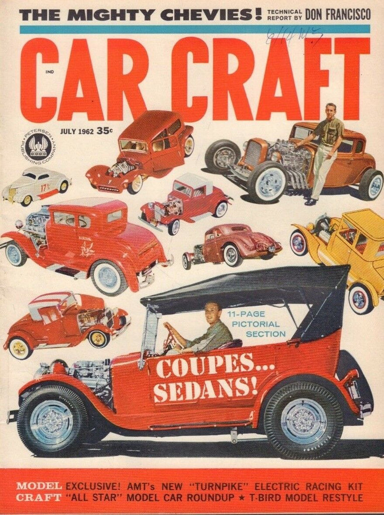 Car Craft July 1962 Don Francisco Bob Hardee Don Francisco John Eddy 122218DBE