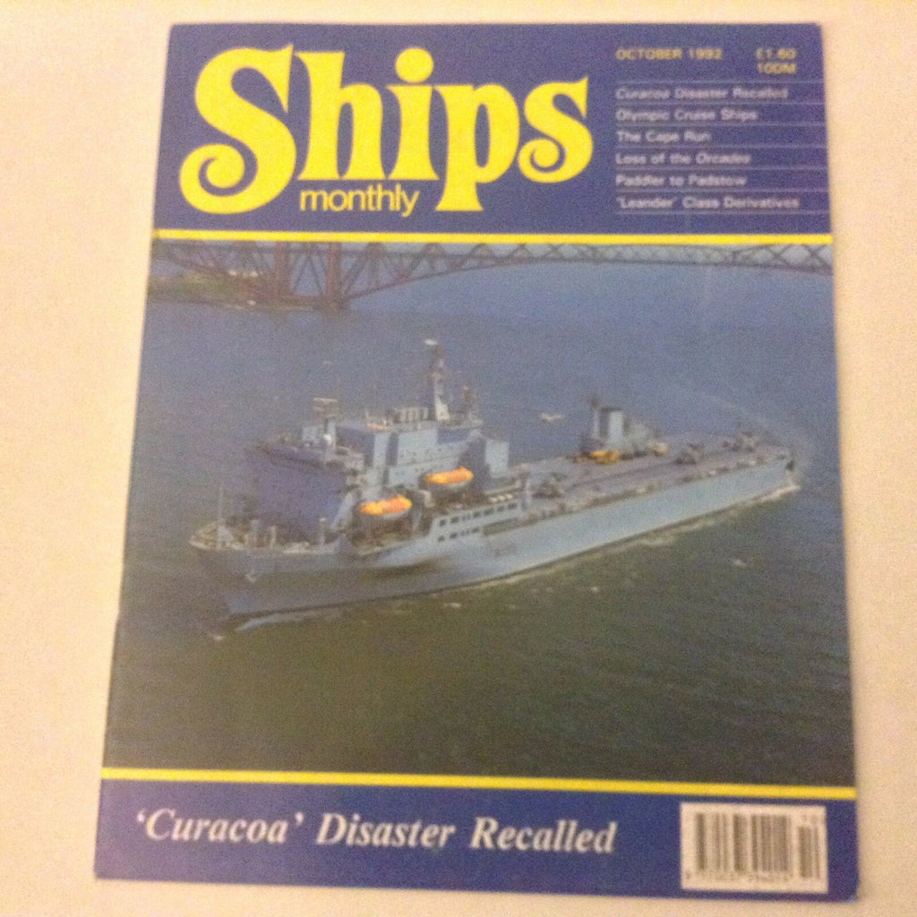 Ships Monthly Magazine Curacoa Disaster Recalled October 1992 062517nonrh2