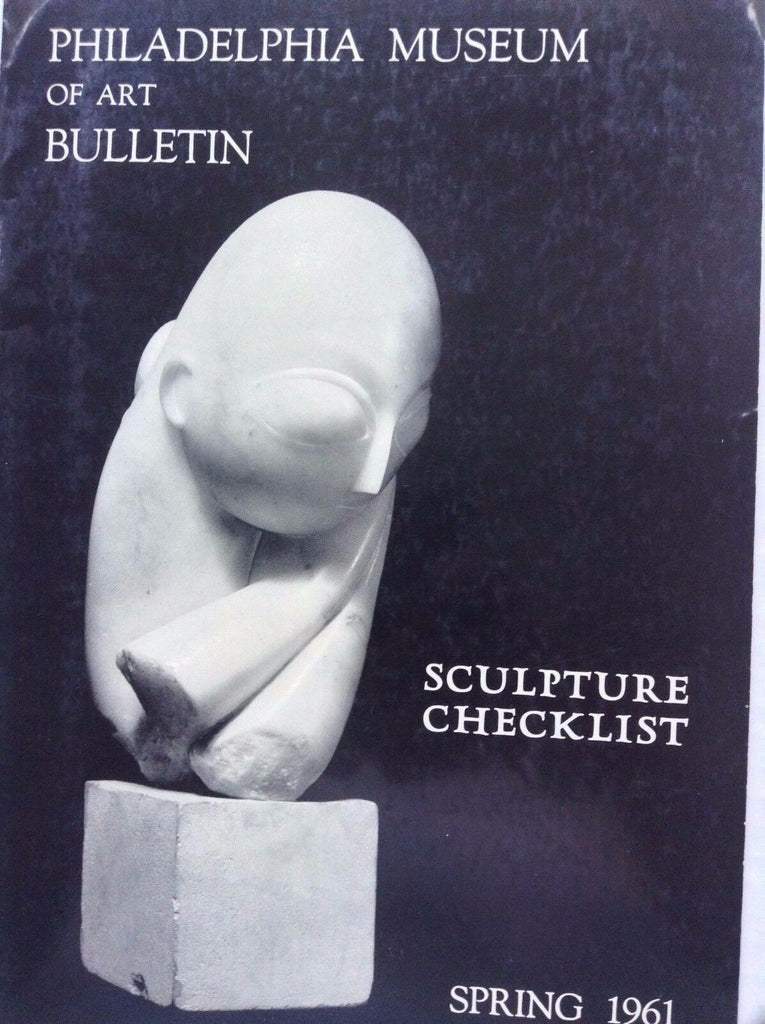 Philadelphia Museum Of Art Magazine Sculpture Checklist Spring 1961 092517nonrh