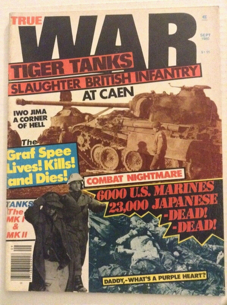 True War Mag Tiger Tanks Slaughter British Infantry September 1980 072119nonrh