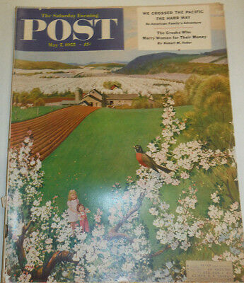 Post Magazine We Crossed The Pacific The Hard Way May 1955 123014R
