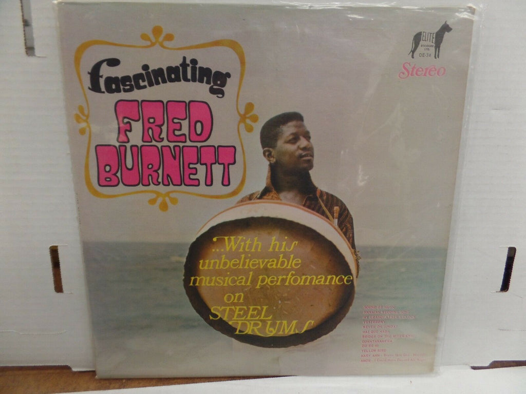 Fred Burnett On Steel Drums Elite OE-34 33rpm 110316DBE
