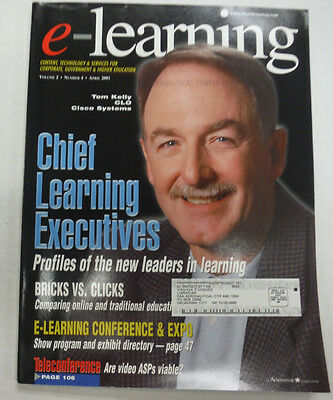E-Learning Magazine Chief Learning Executives April 2001 FAL 071615R