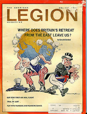The American Legion Magazine May 1968 Britain's Retreat VGEX 041516jhe