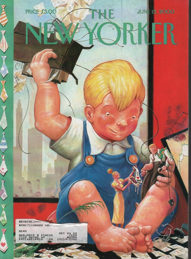 The New Yorker June 12 2000 William Joyce Theo Kamasinski Craig Venter 121819AME