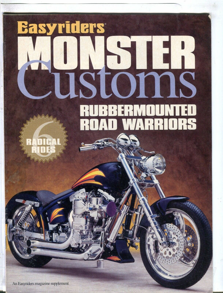 Easy Riders Monster Customs Motorcycle Supplement Magazine EX No ML 042917nonjhe