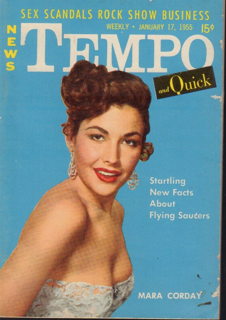 News Tempo & Quick January 17 1955 Mara Corday Cheesecake Pin Up 091218AME2