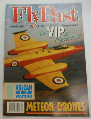 FlyPast Magazine Vulcan In Waiting Meteor Drones March 1989 050415R