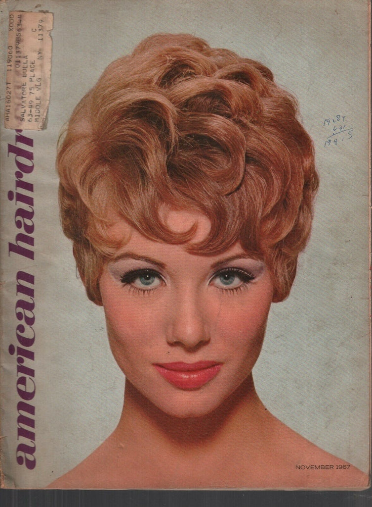 American Hairdresser November 1967 Vintage Bobs & Mods 072419AME3