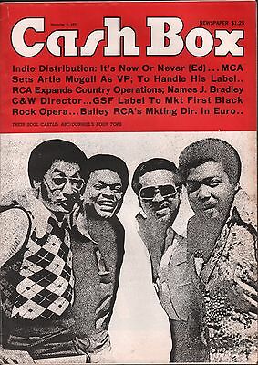 Cash Box December 9 1972 "Their Soul Castle: ABC/ Dunhills 4 tops" EX 120215DBE