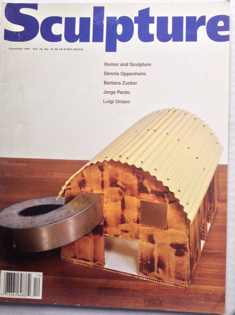 Sculpture Magazine Dennis Oppenheim December 1997 092017nonrh