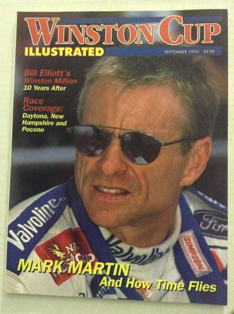 Winston Cup Illustrated Mark Martin Bill Elliott September 1995 082819nonrh