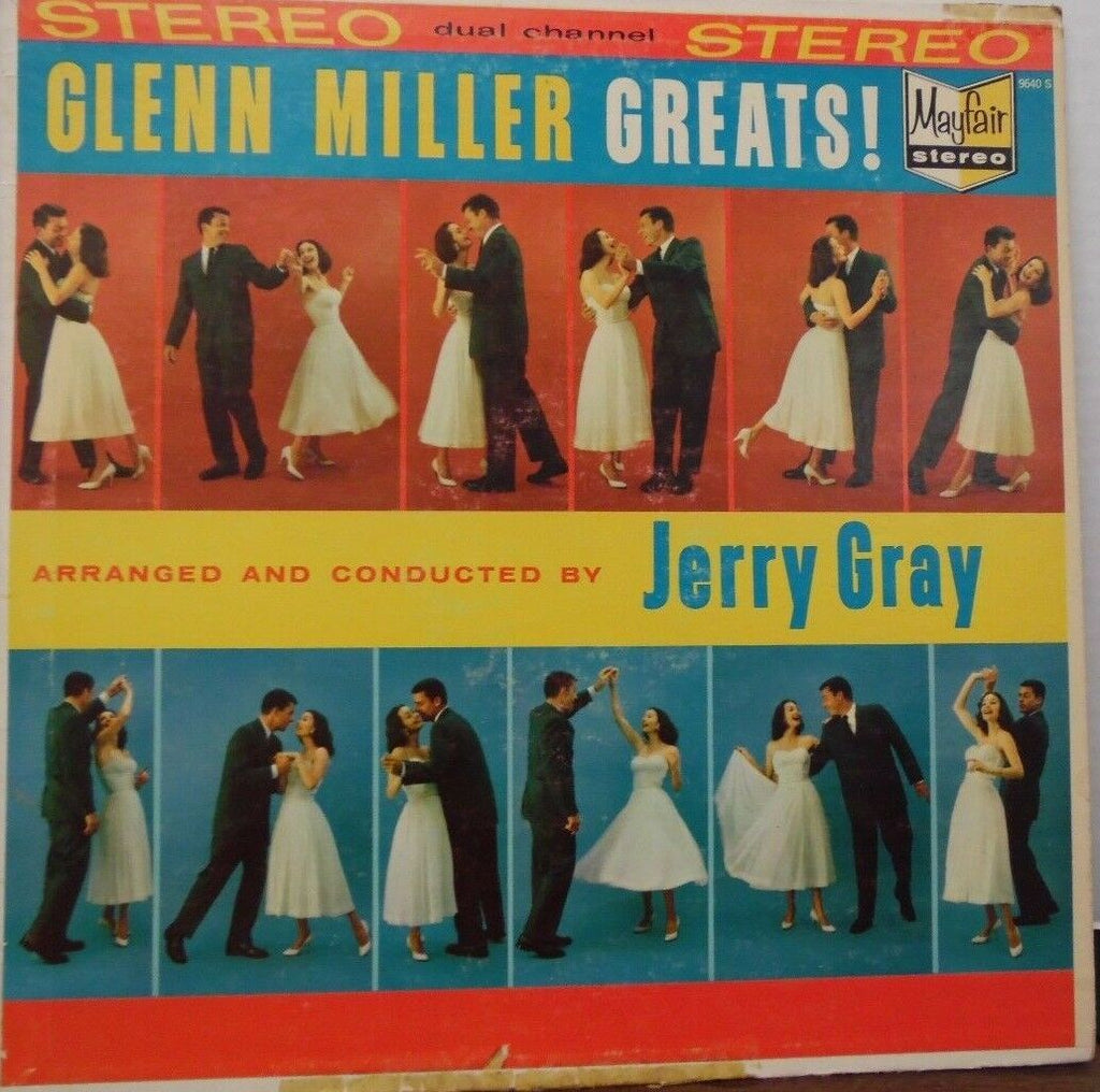 Glenn Miller Greats! Jerry Gray 33RPM 9640S-A Yellow Vinyl 091716LLE