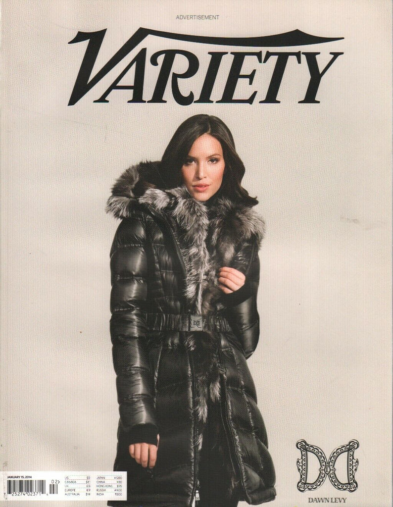 Variety Mag January 15 2014 Dawn Levy Jared Leto Leonardo DiCaprio 030920AME
