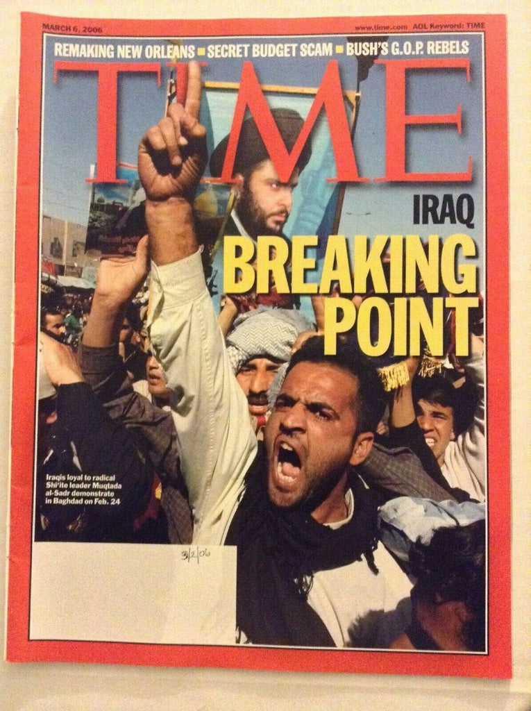 Time Magazine Iraq Breaking Point March 6, 2006 092319nonrh