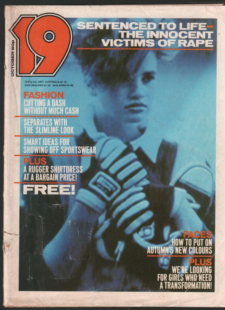 19 Magazine October 1983 Neil Kirk Helen Pankhurst Cynthia Rhodes 020821ame