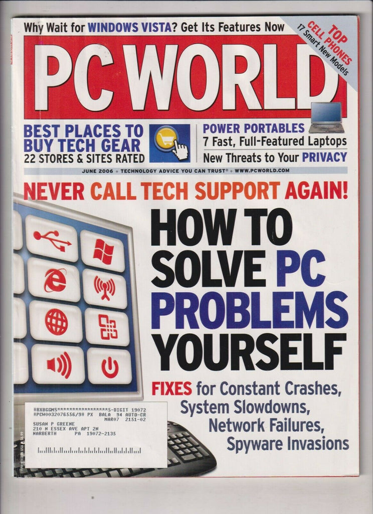 PC World Mag How To Solve Pc Problems June 2006 032920nonrh