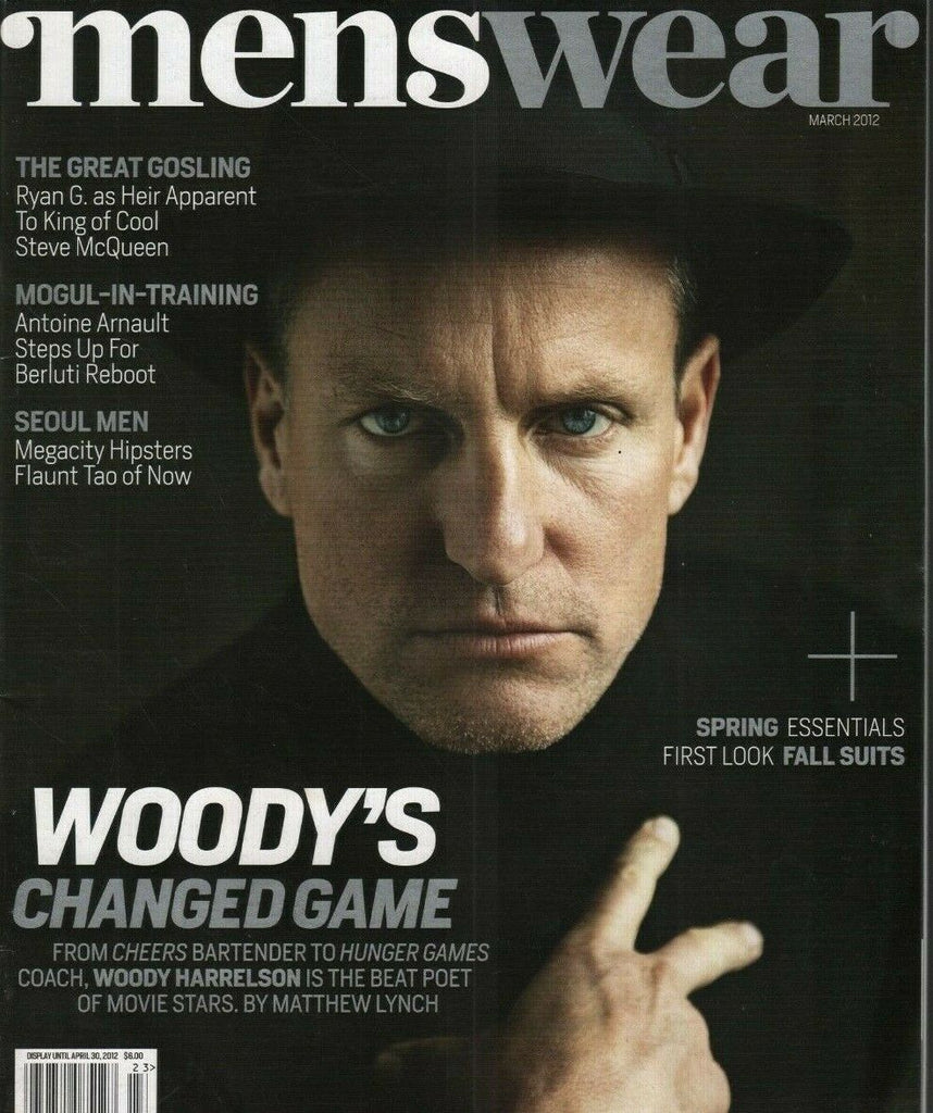 Menswear March 2012 Woody Harrelson Antoine Arnault 020320DBE