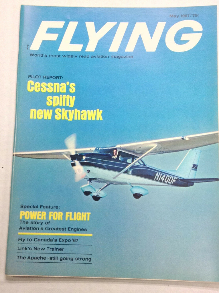 Flying Magazine Cessna's Spiffy New Skyhawk May 1967 122016R2