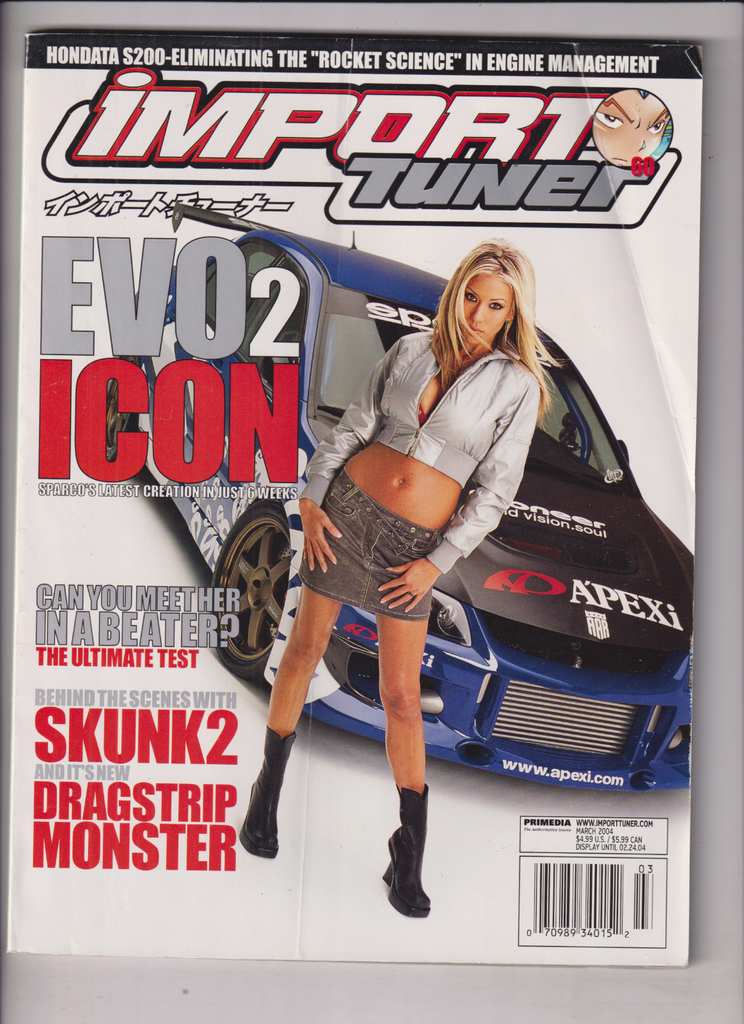 Import Tuner Mag Evo 2 Icon & Skunk 2 Behind The Scenes March 2004 121719nonr