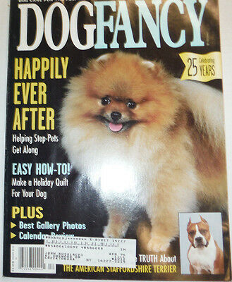 Dog Fancy Magazine Make A Holiday Quilt For Your Dog December 1995 050815R