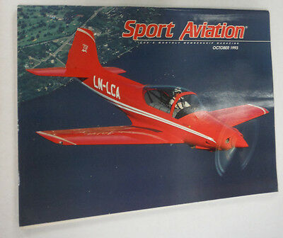 Sport Aviation Magazine Les Steen's Legacy November 1993 081414R