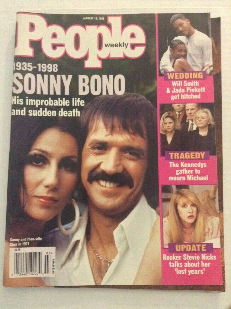People Weekly Sonny Bono Tribute & Cher Will Smith January 19, 1998 072119nonrh