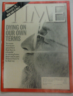 Time Magazine Dying On Our Own Terms September 2000 042015R