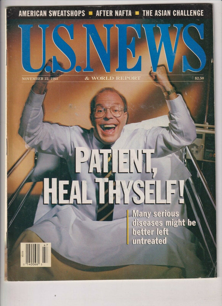 U.S. News Mag David Sharp Nafta November 22, 1993 112019nonr