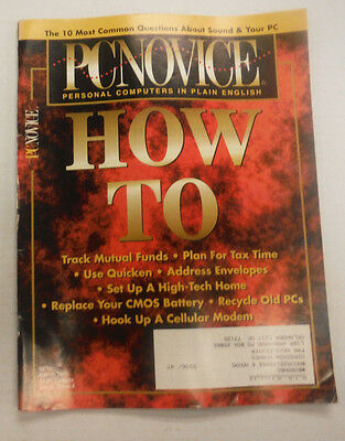 PC Novice Magazine How To Track Mutual Funds March 1995 FAL 061815R