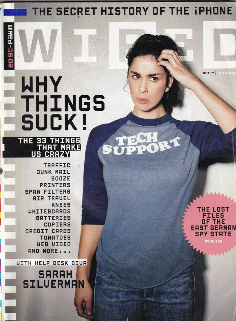 Wired Mag Sarah Silverman 33 Things That Make Us Crazy February 2016 081419nonr
