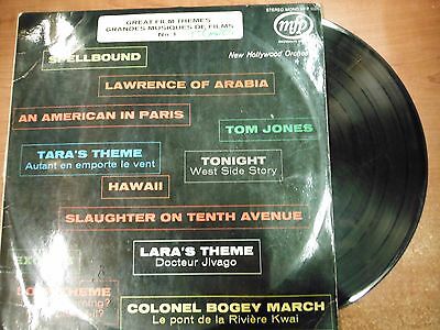 33 RPM Vinyl Great Film Themes Grandes Musiques De Filsm No1 MFP Stereo 040715SM