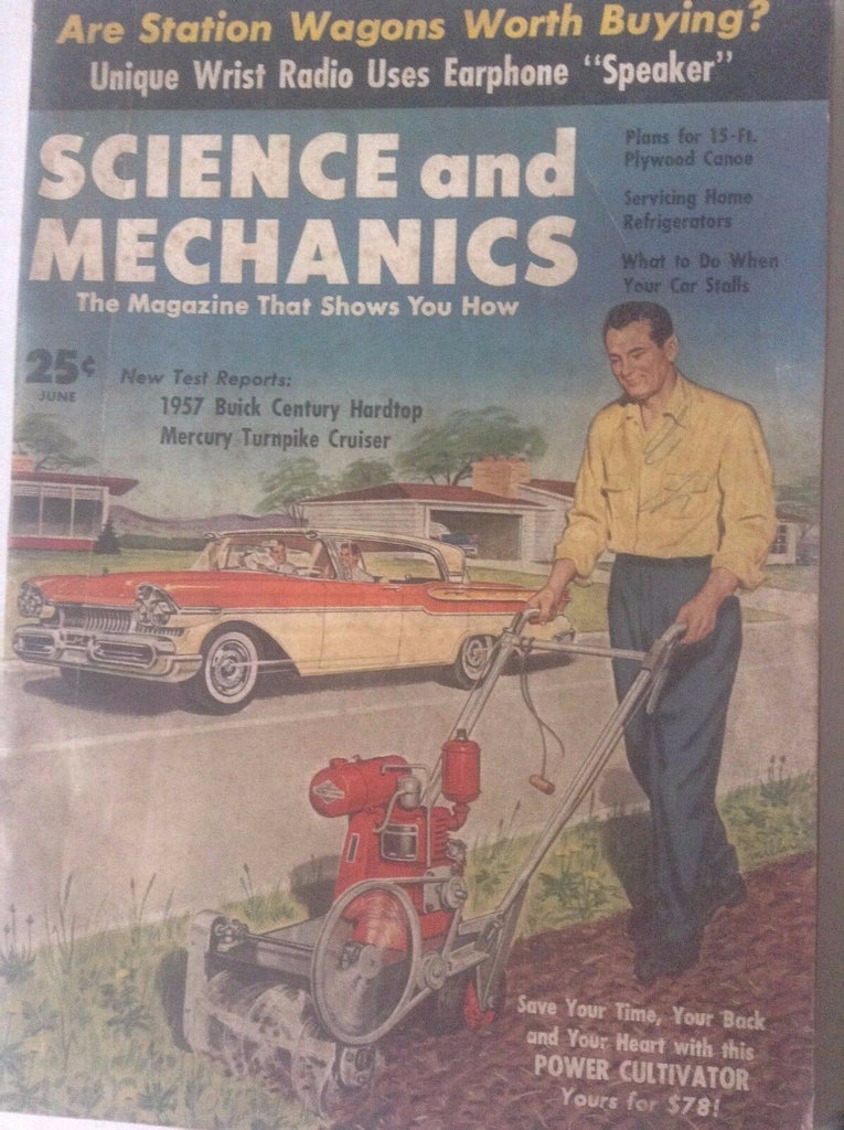 Science And Mechanics Magazine Buick Century Hardtop June 1957 090317nonrh