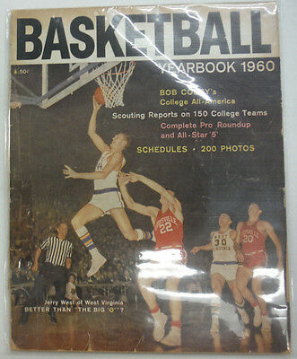 Pro Magazine Bob Cousy & Jerry West Yearbook 1960 043015R2